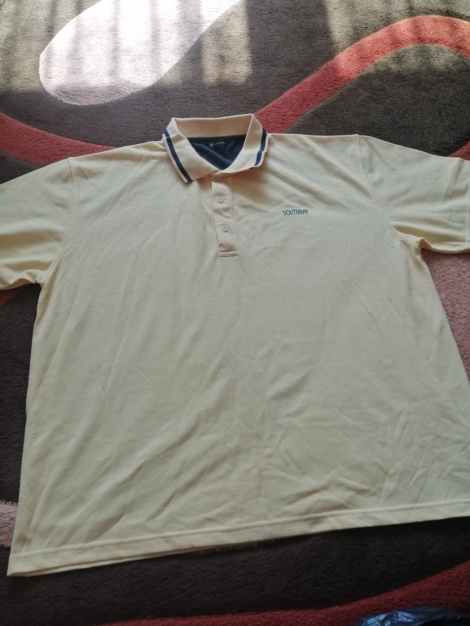 Koszulka męska polo, t-shirt krótki rękaw. XXL, duża