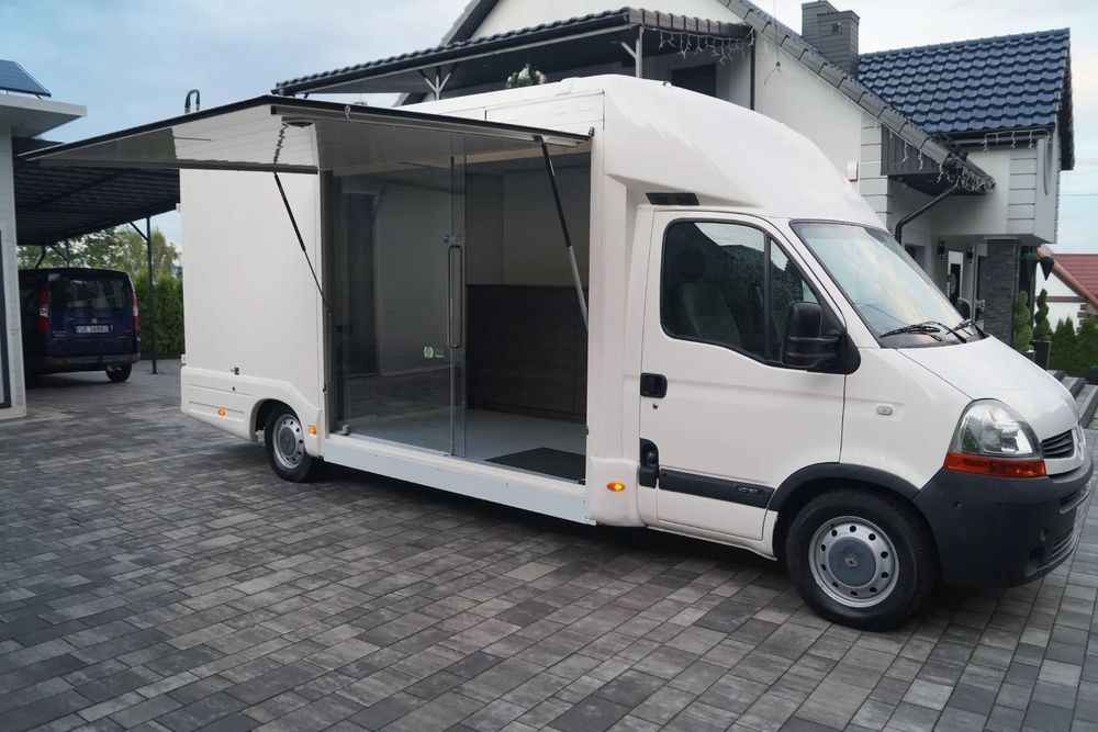 Renault Master  Renault Master MAX 2.5 120KM Foord Trak Auto-Sklep Kamper 81tys.km