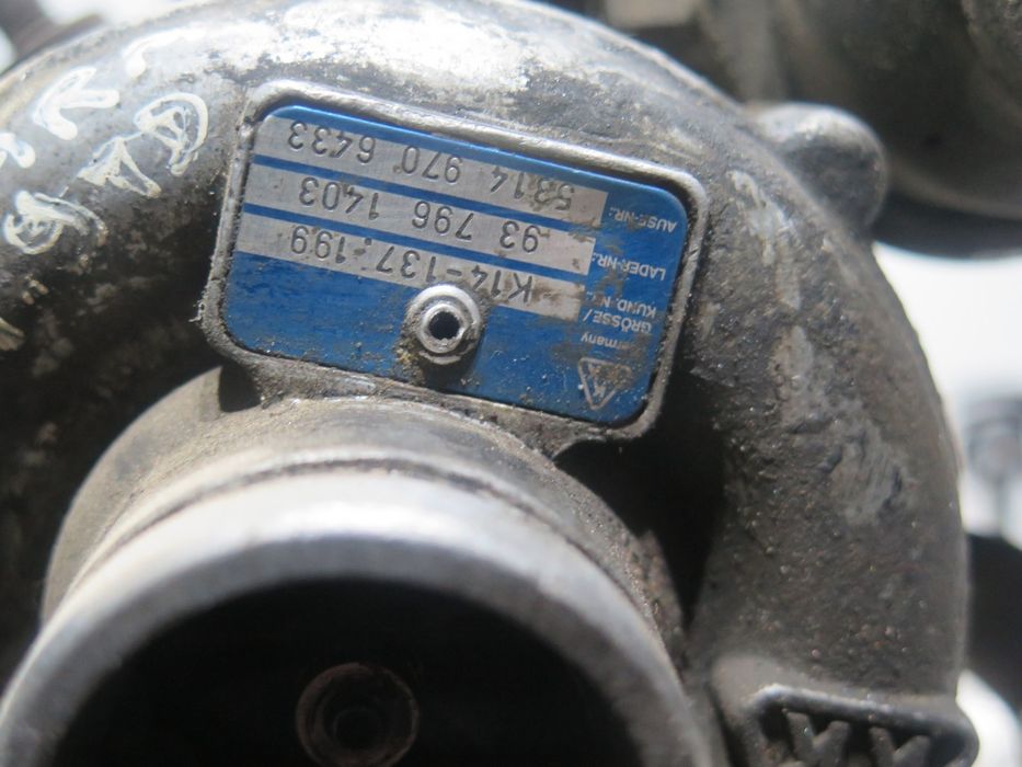 TURBO PEUGEOT P.205 1.8 TD REF: K14137199