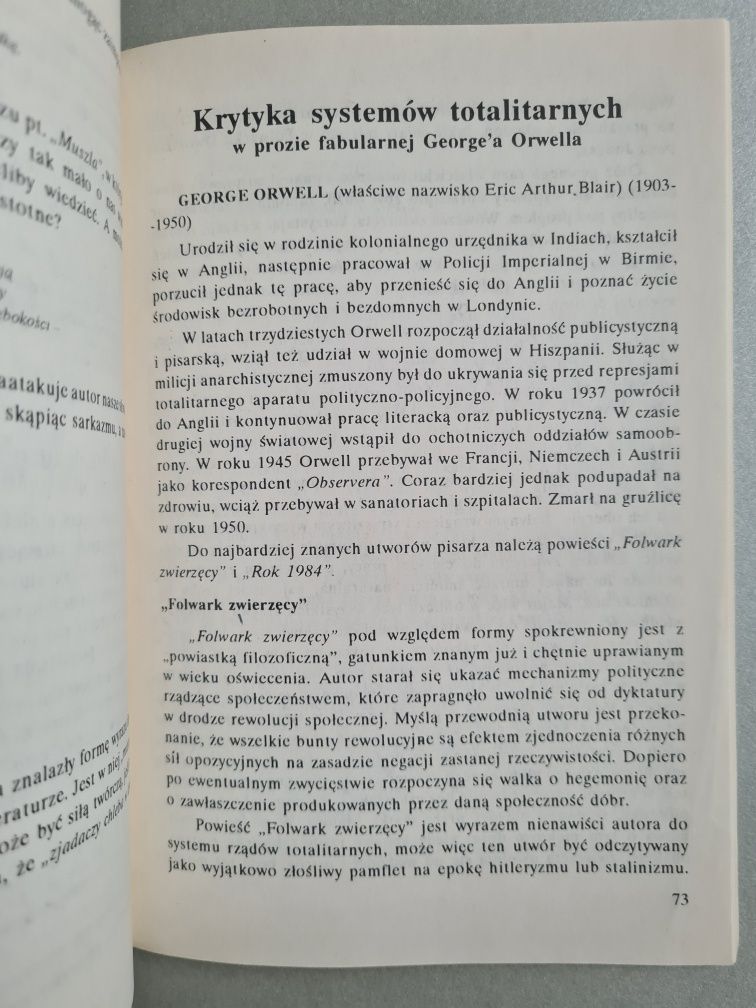 Ściągi dla licealistów z literatury. Literatura emigracyjna i łagrowa