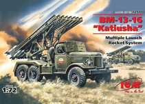 BM-13-16 Katiusha ciężarówka ZiL-157 model 1:72 ICM 72571