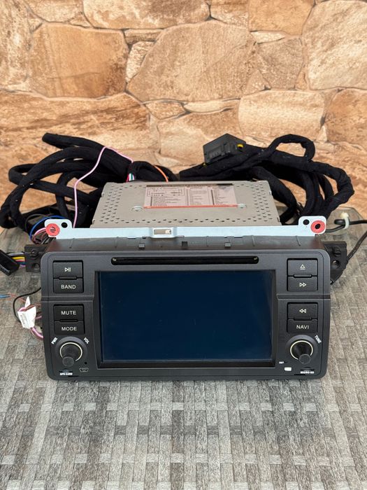 multimédia para BMW E46 retrofit Android, navi, bluetooth, rádio, USB