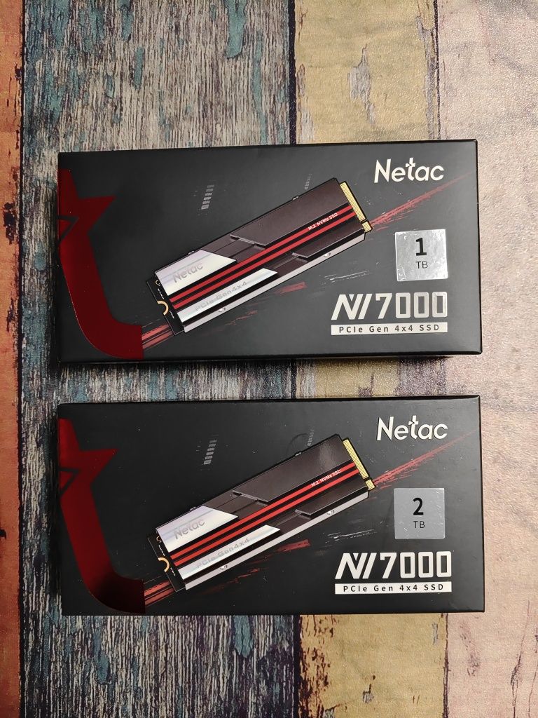 Netac NV7000 (2TB) PCIe4.0 M.2 2280 DRAM Cache (7200 МБ/с)