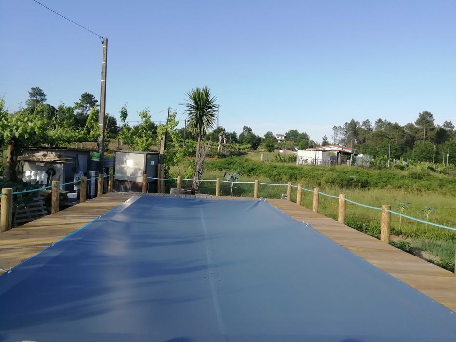 Toldo Cobertura Piscina Forte 8x4