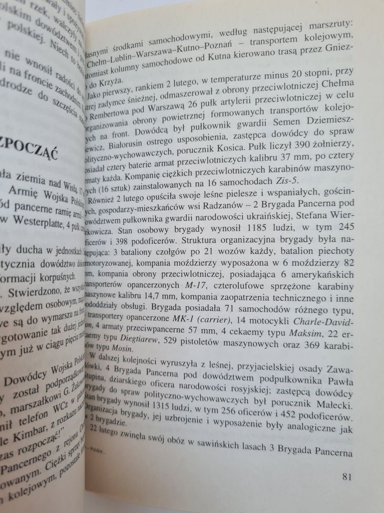 Polskie jednostki pancerne 1939 - 1995 - Michał Wasilewski