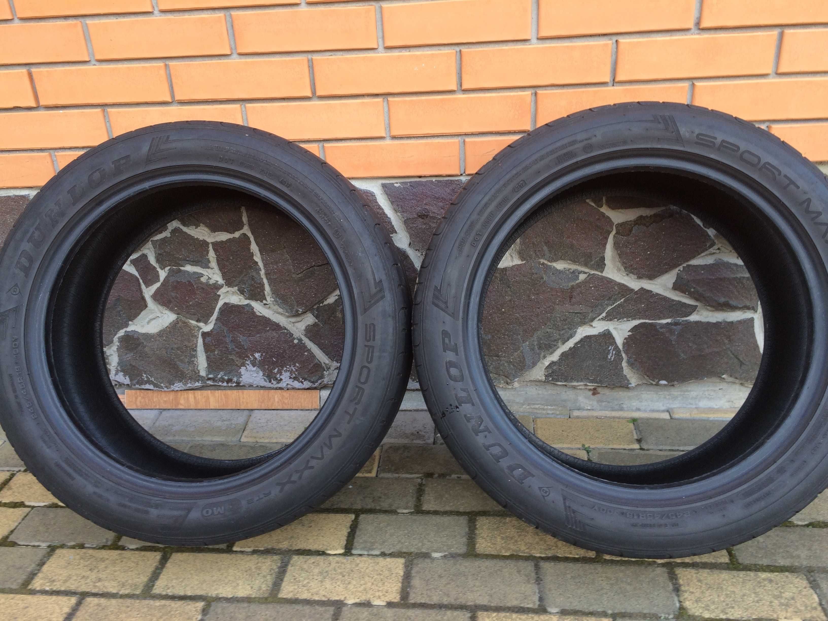 Комплект шин Dunlop Sport Maxx 245/45 R18