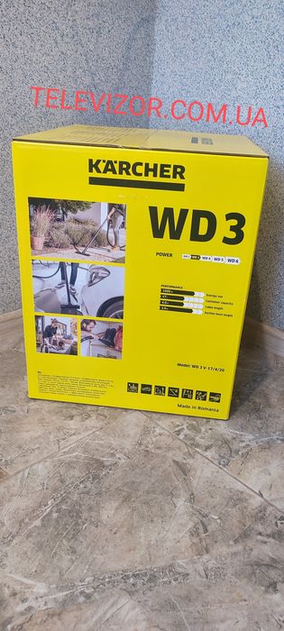 Пилосос Karcher WD 3 Керхер ВД 3