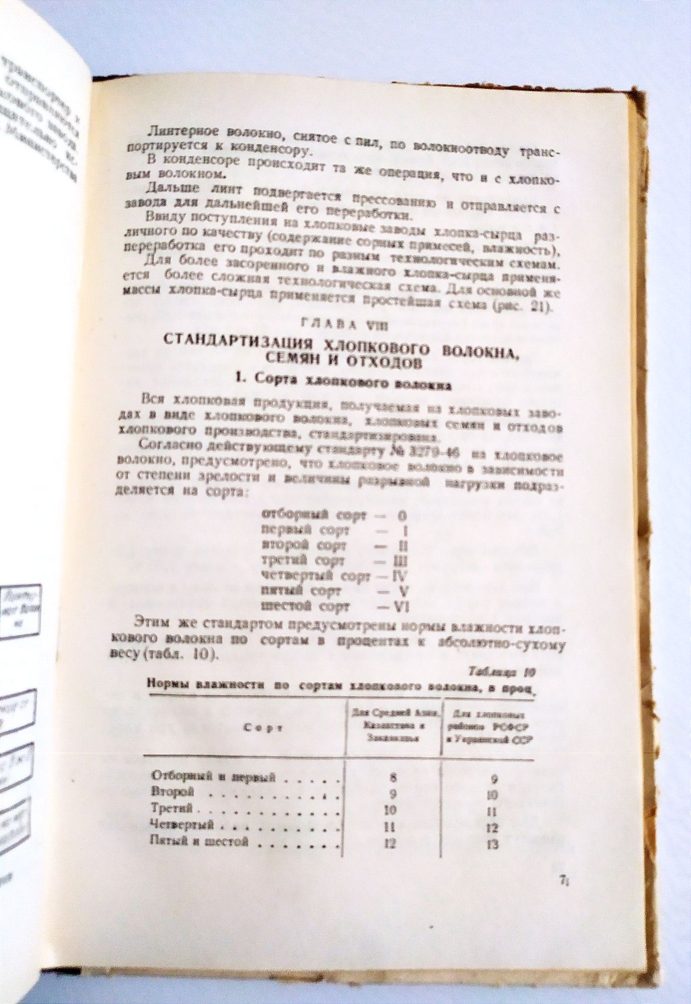 ХЛОПОК Хранение и Переработка есть Общая Технология Хлопка