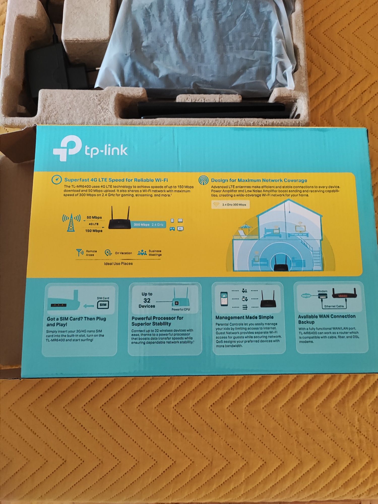 Router TP-Link 4G LTE
