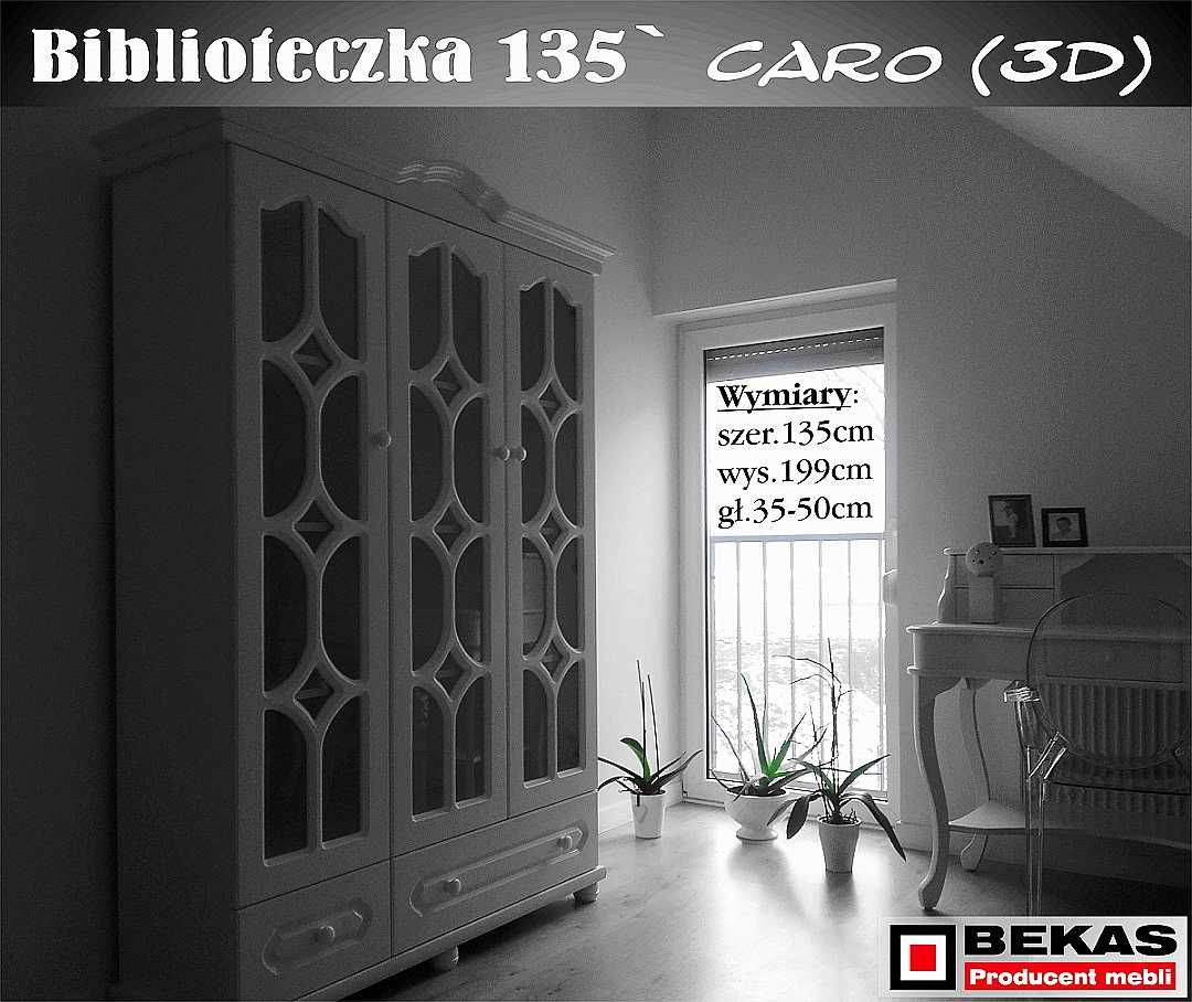 Prześliczna Biblioteczka 140 (3D-2S) Clasik Orzech Bekas Producent
