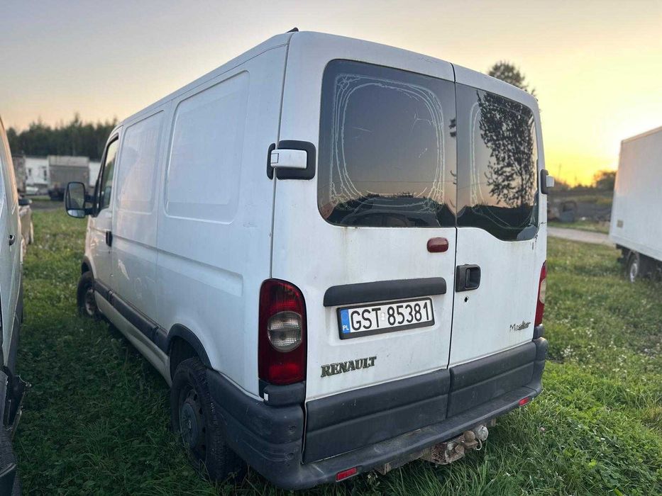 Renault Master L1H1 - uszkodzony silnik