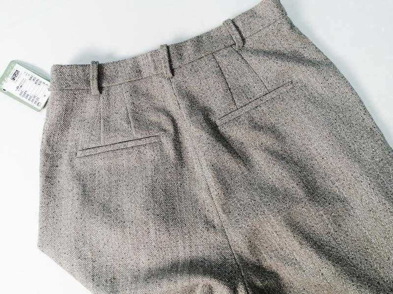 Cтильные широкие плотные брюки в мужском стиле h&m