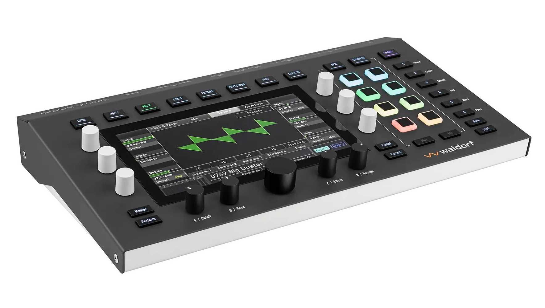 Waldorf Iridium Core -Mobilny Syntezator  Moduł Brzmieniowy