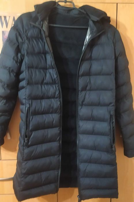 Стильне стьобане пальто для юнаків (L)