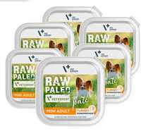 RAW paleo pate mini adult turkey 6x150g indyk