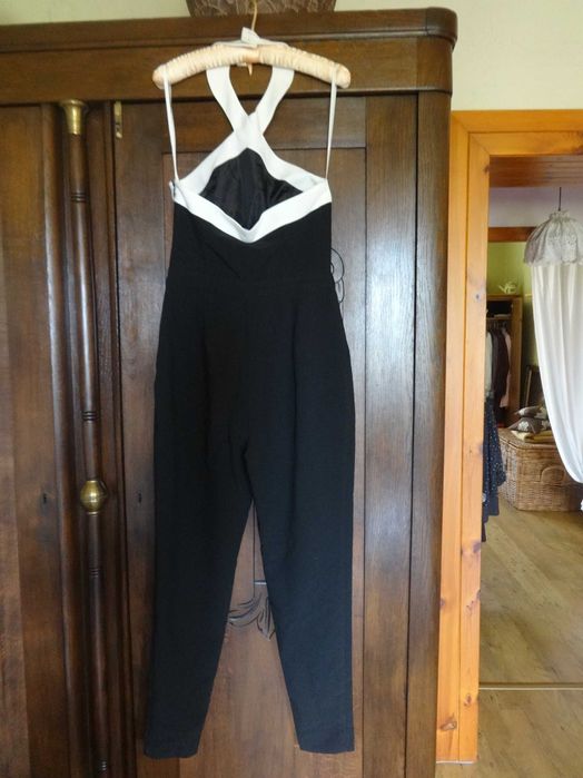 Kombinezon elegancki wizytowy wesele 38 M nowy