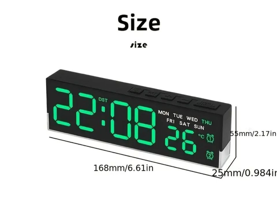 Часы настольные электронные