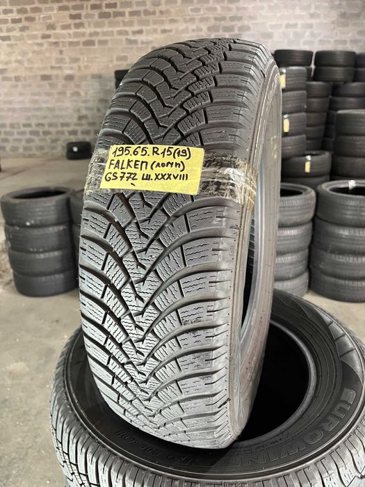 GS772 Зимові шини 195/65r15 Falken Eurowinter HS01 комплект резина р15