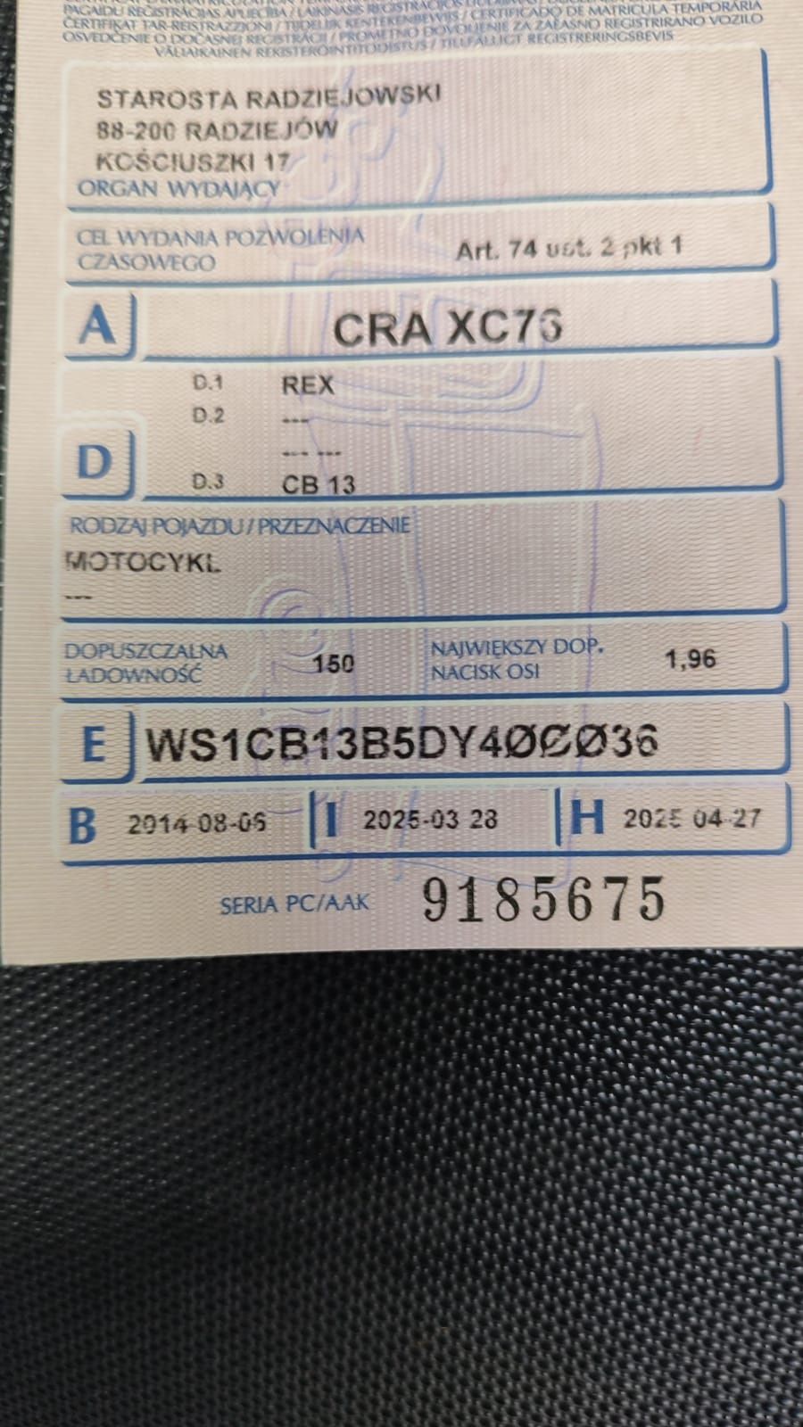 Motocykl skuter 125 bardzo dobry stan