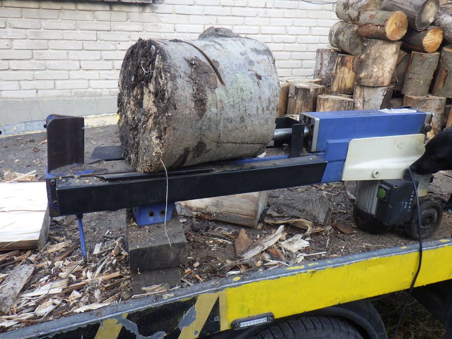 Łuparka Mocny Solidny Markowy Rębak Łuparka do Drewna -  11 Ton