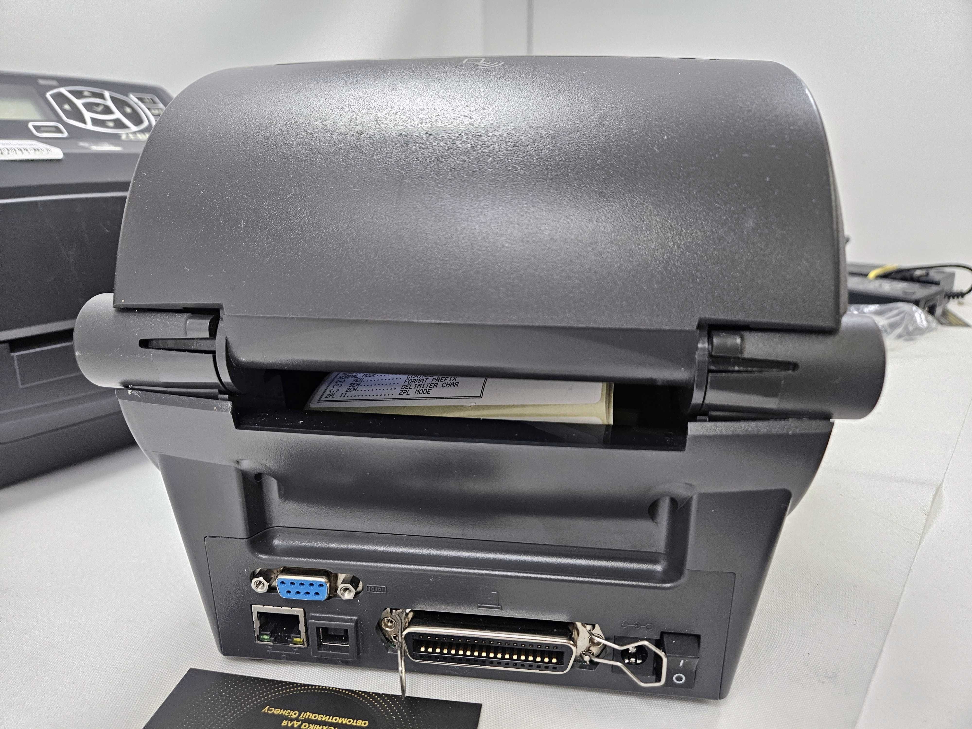 ZEBRA ZD500 термопринер етикеток 101мм, 152мм/с, USB/LAN малий пробіг!