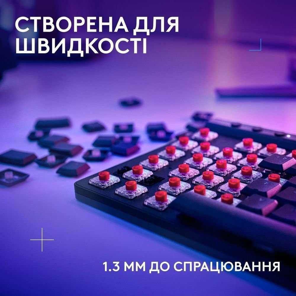 Клавіатура Logitech G515 LightSpeed TKL Black