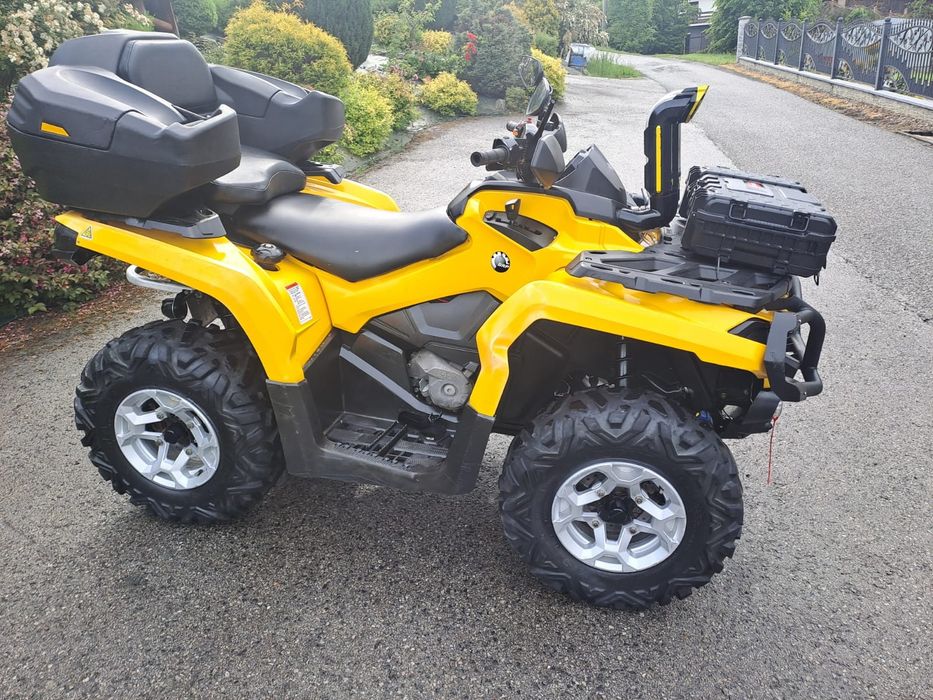 Can-am outlander 500 zamiana  kosiarka  traktorek