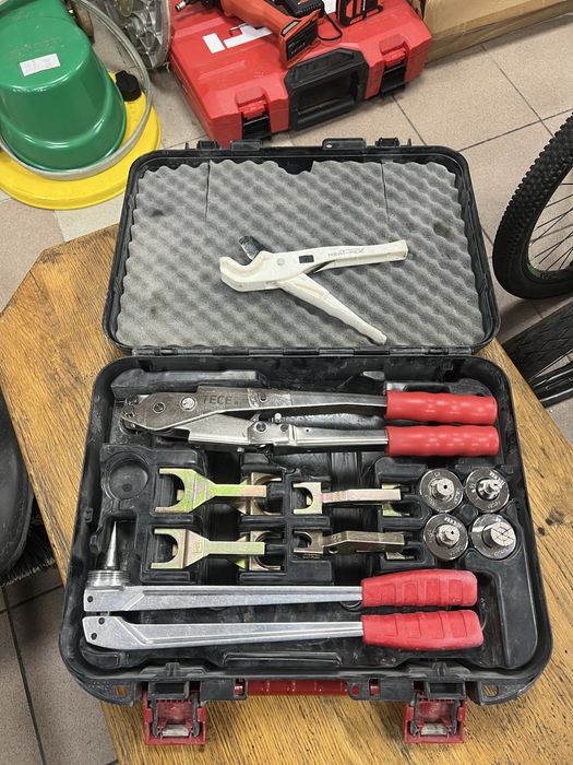 Инструмент для обжима TECE (калибровочный + зажимной) 14-32 мм