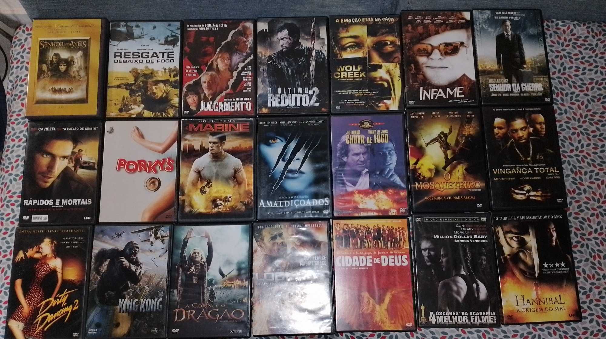 Filmes em DVD usados