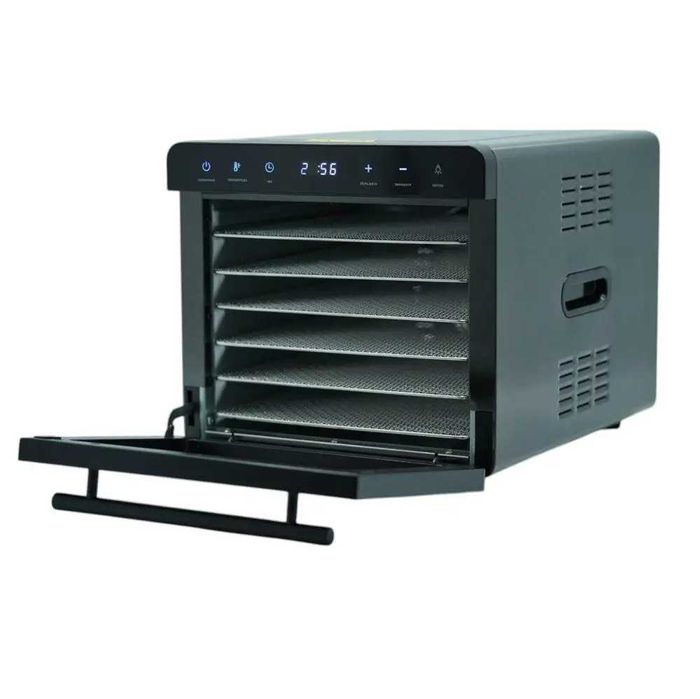 Дегідратор професійний Tekhniko DH-06D-BK (6 лотків), чорний