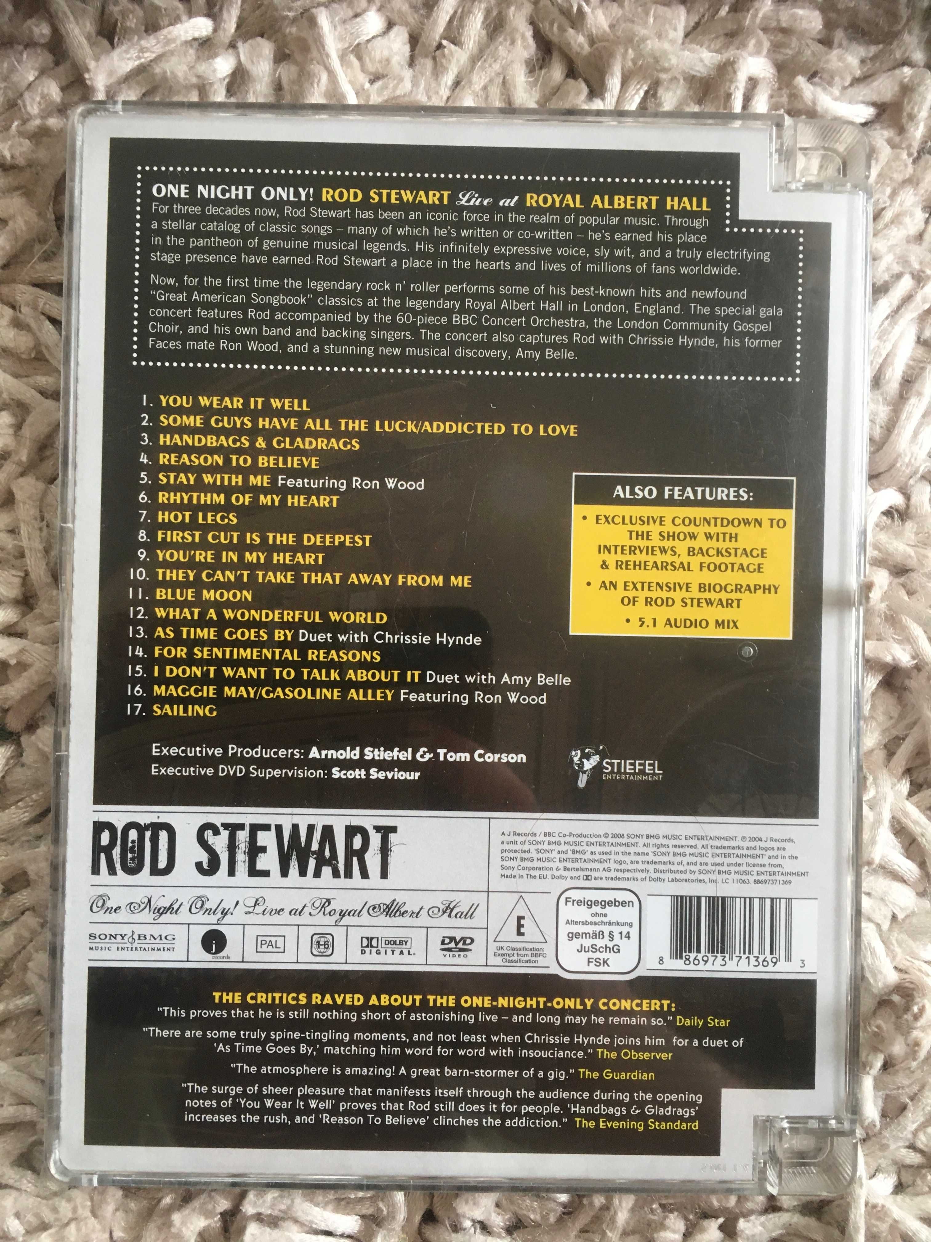 Rod Stewart One night only! Live Royal Albert Hall, Night to remember