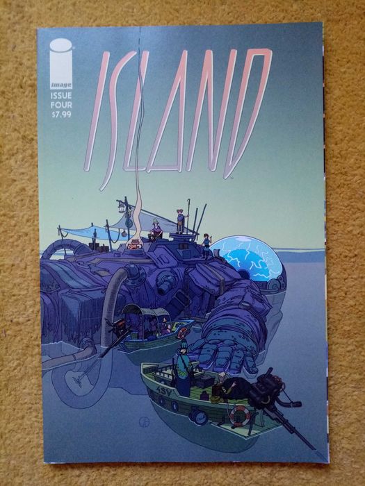 Antologia de BD Island Image Comics