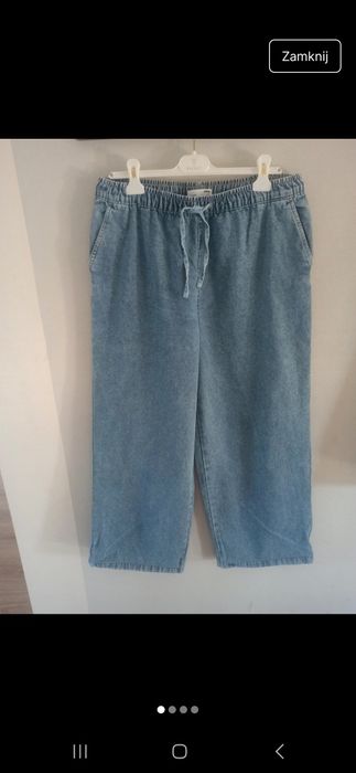 Spodnie damskie szerokie