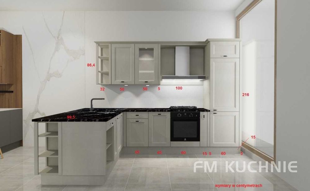 Wyprzedaż ekspozycji – meble kuchenne Nobilia „YORK” z rabatem 50%