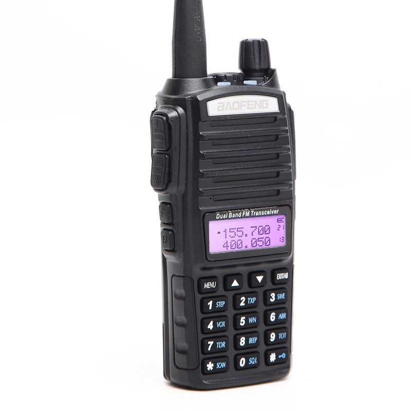 Baofeng UV-82 5W Radio PKP Kolejowe Skaner Radiotelefon