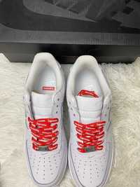 Nike Air Force 1 Low Supreme White 45