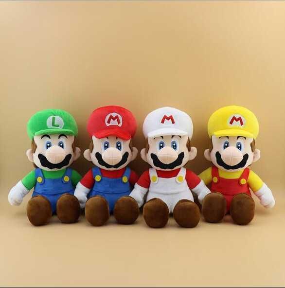 Мягкая кукла Марио плюшевая игрушка Super Mario 28см 4 цвета