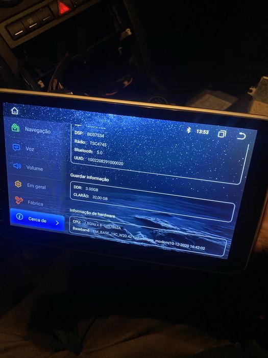 Radio android 12 1din 32gb