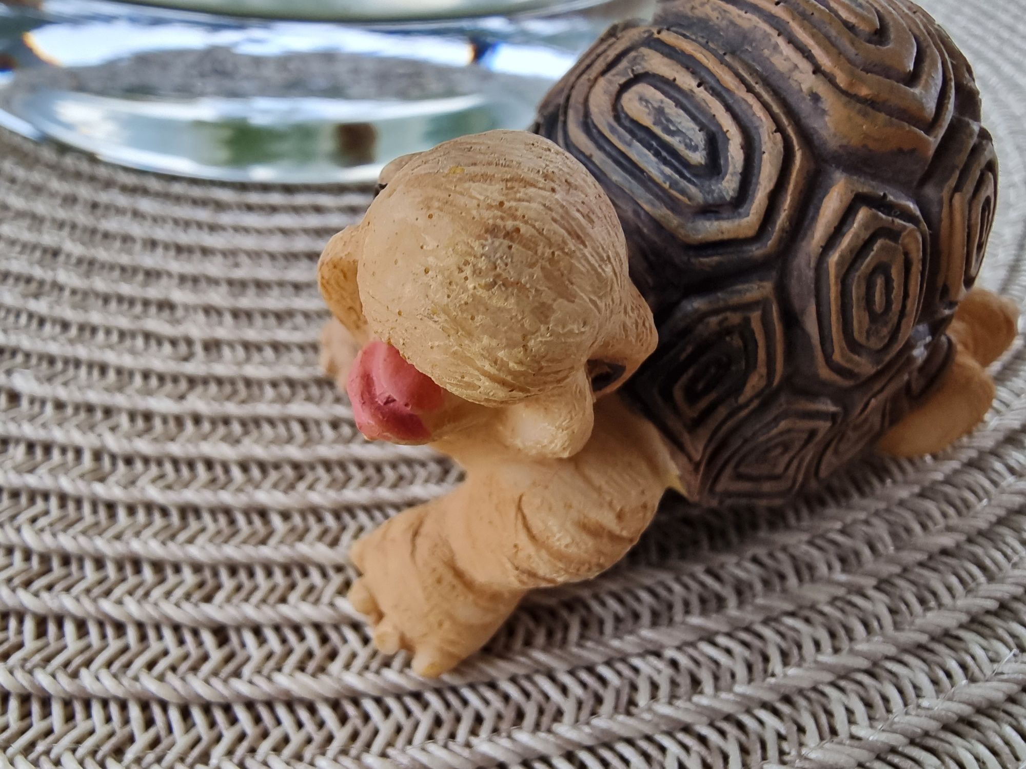 Figurki żolwiki figura ozdobna żółwia dekoracyjne naturalna żółw