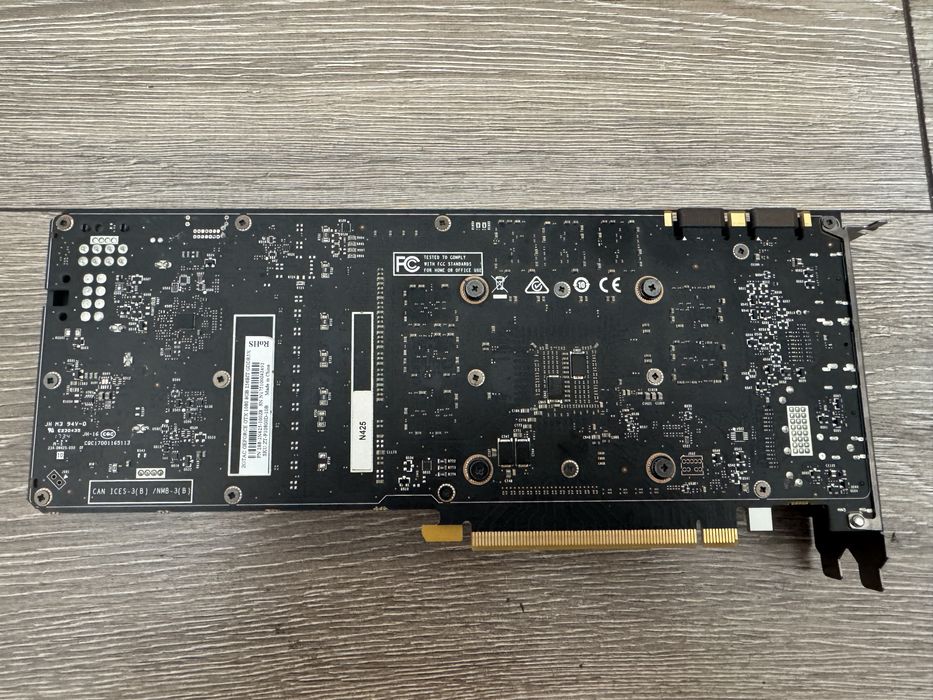 Nvidia Geforce ZOTAC GTX1080 8gb Turbo Как новая