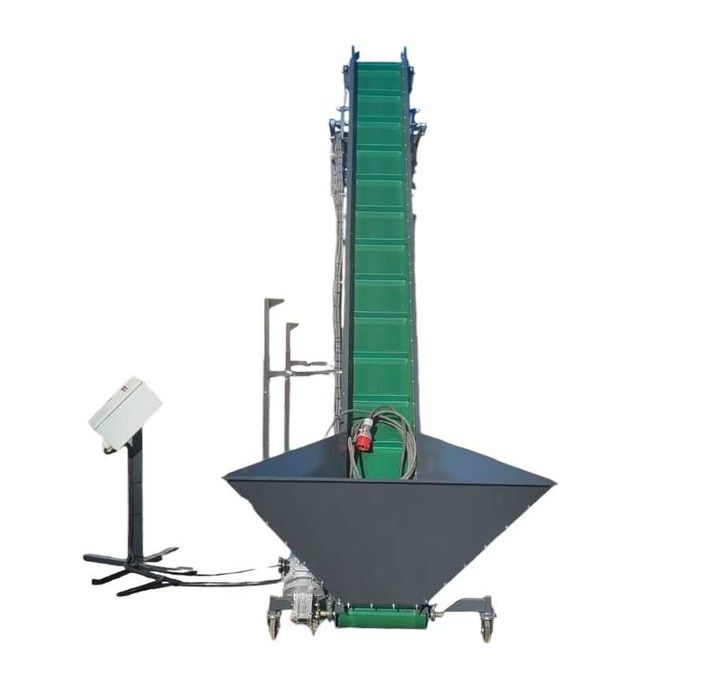 Automatyczny napełniacz kaskadowy do warzyw do BIG-BAG i skrzyniopalet