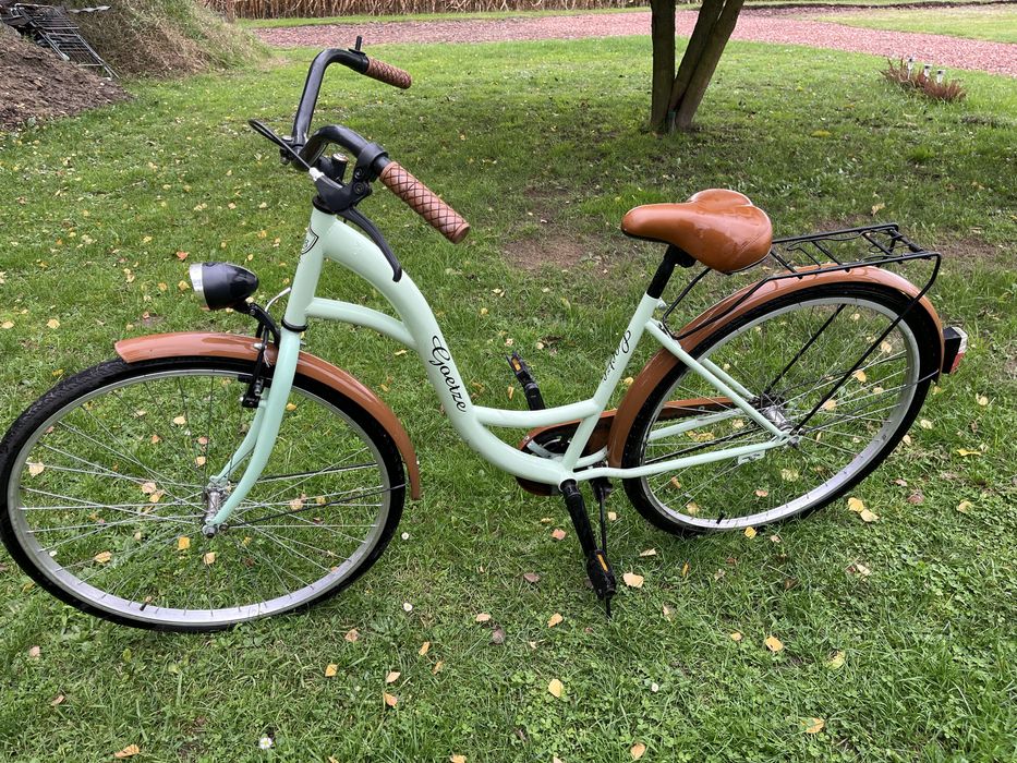 Rower miejski goetze miętowy
