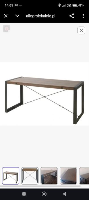 Stół loftowy NORRALA IKEA