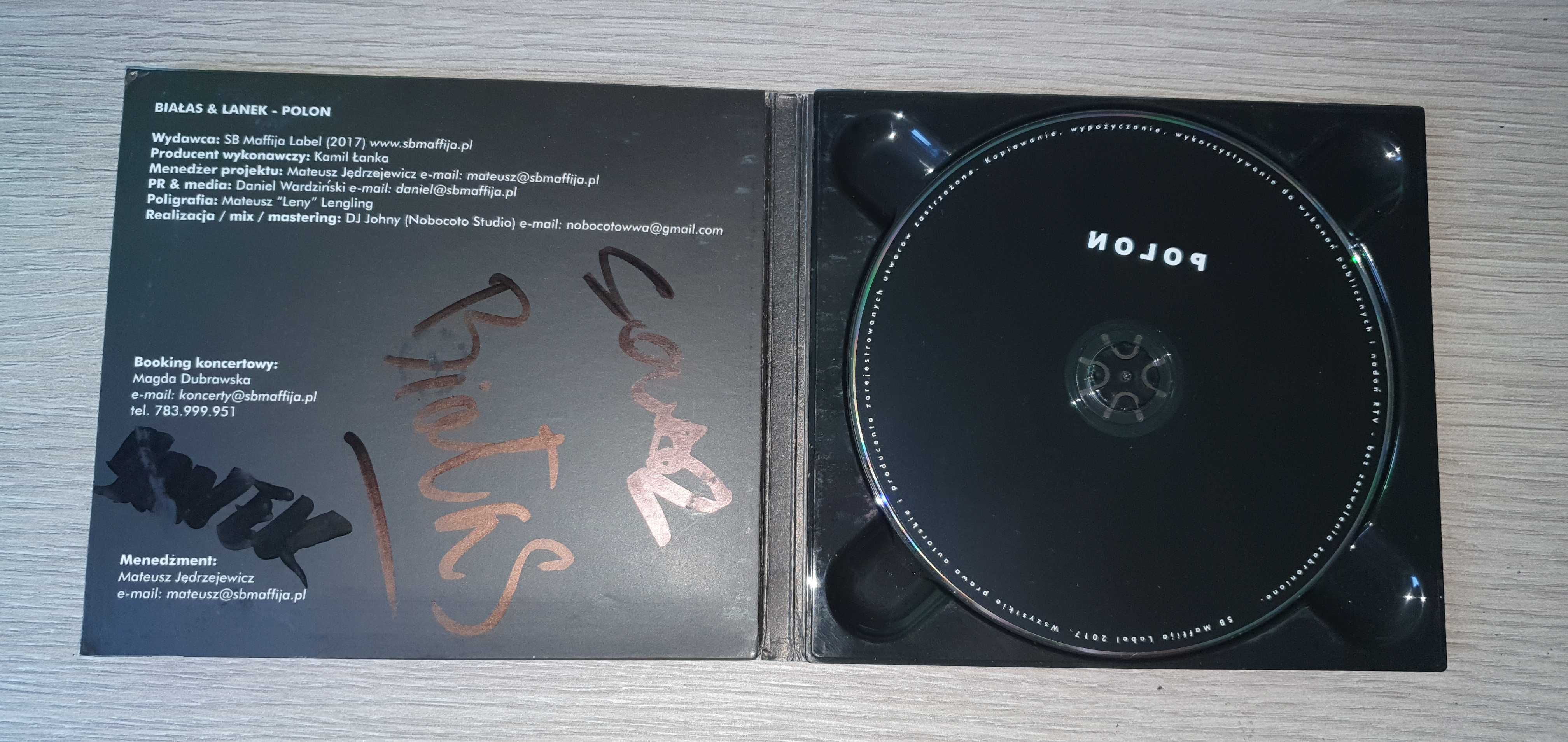 Białas/Lanek Polon + In Hajs We Trust Autograf