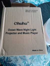 Projektor oświetlenia nocnego fala oceanu odtwarzacz muzyki NOWY