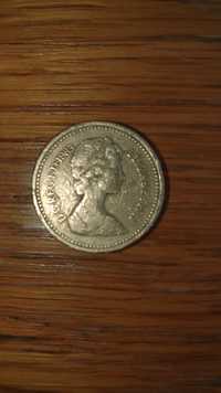 Moneta One Pound 1983r