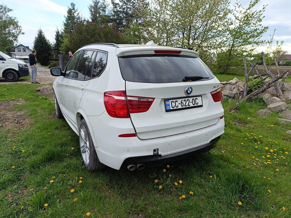 Lampy tyl bmw x3 2012 komplet