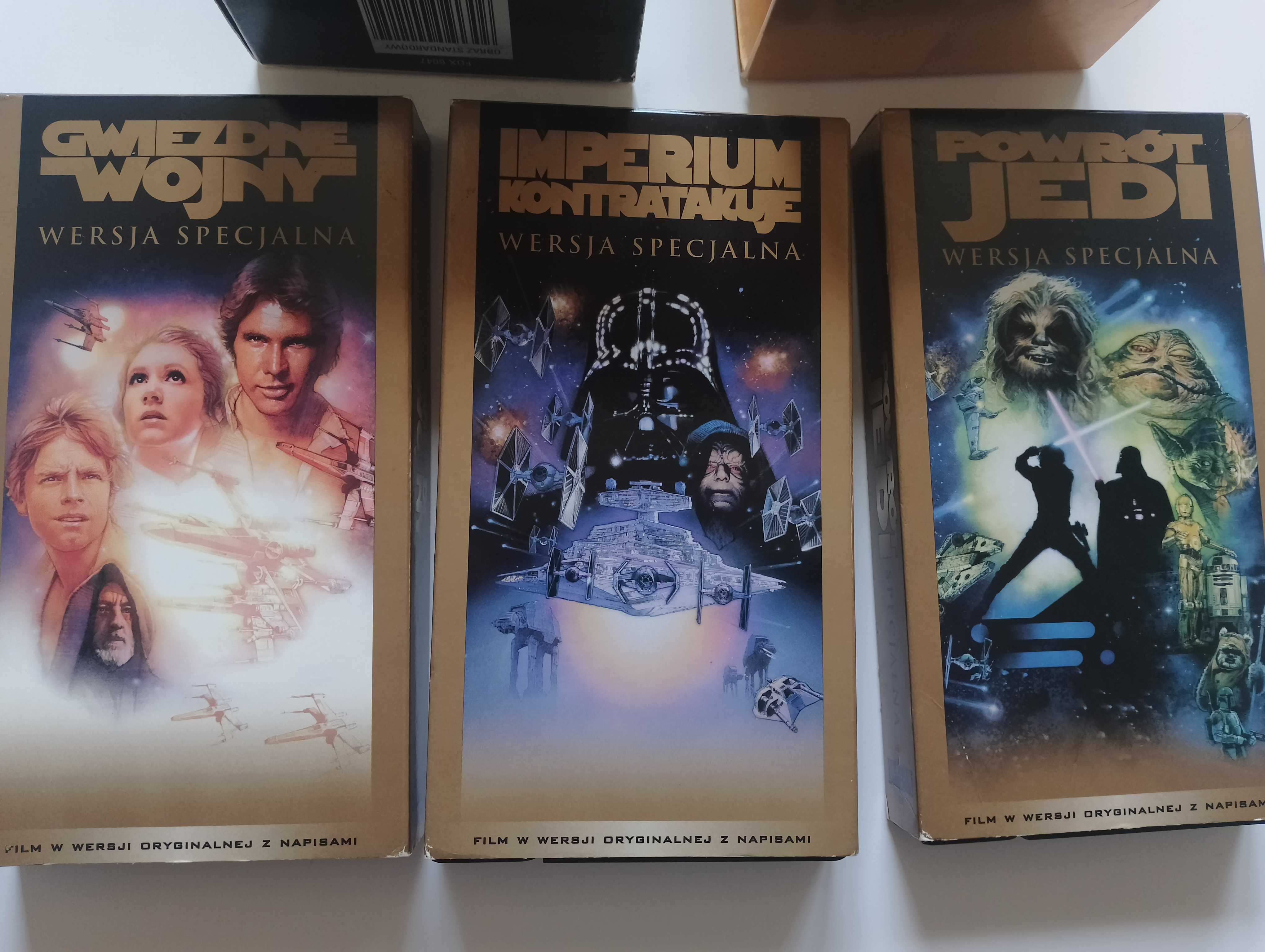 VHS Star Wars Trilogy Special Edition - polskie napisy Gwiezdne Wojny