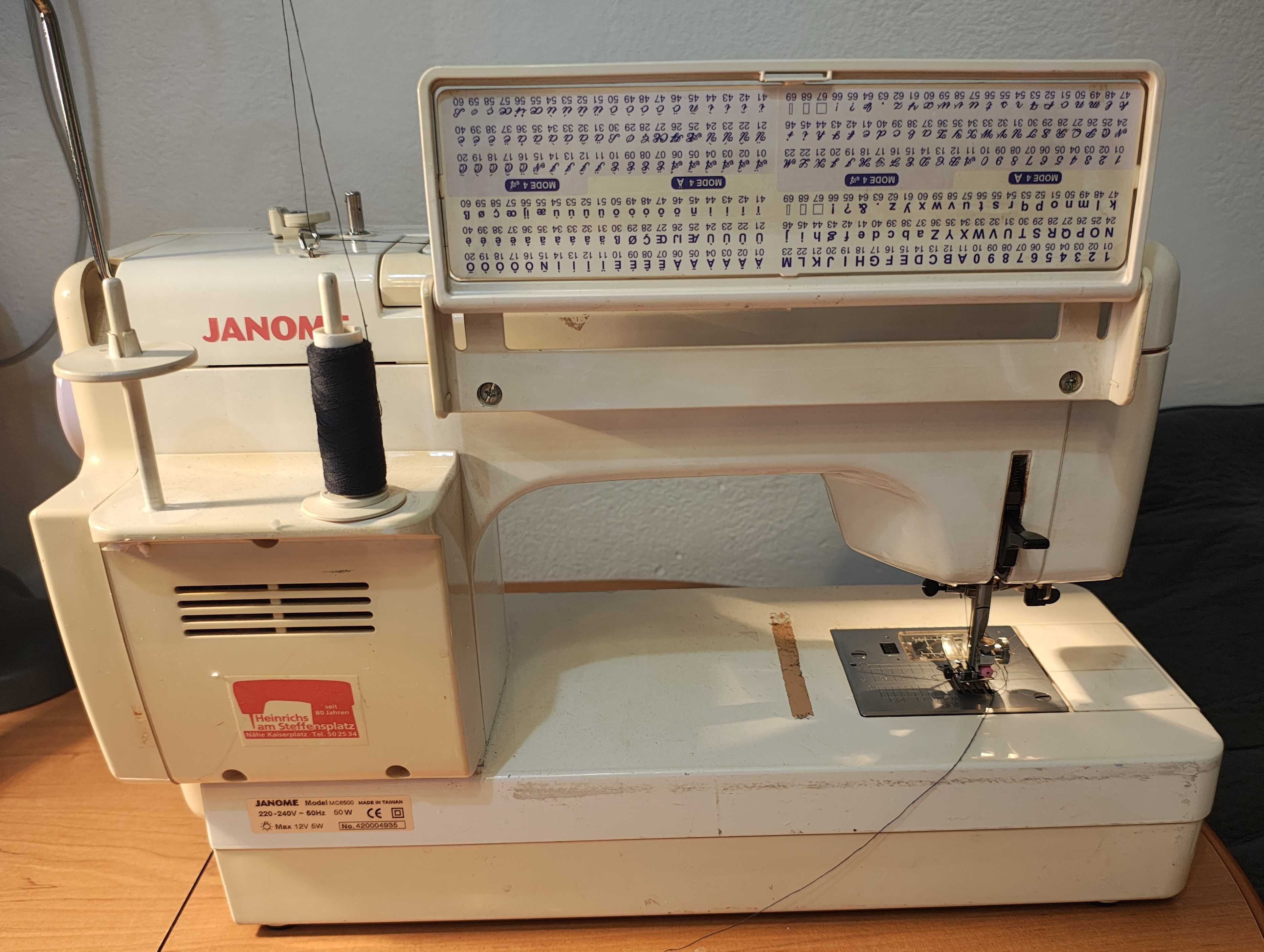 Maszyna do szycia JANOME Memory Craft 6500 Professional