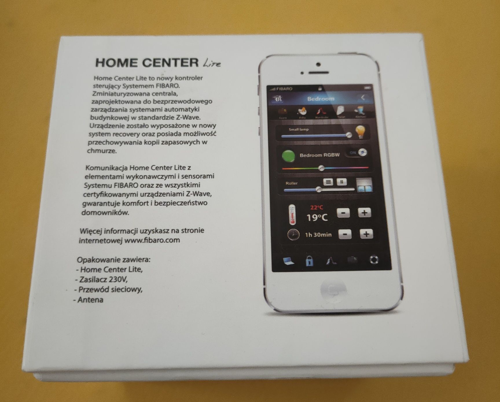 Centrala bramka Fibaro Center Lite FGHCL Z-wave centralka